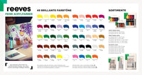 Thumbnail for Reeves Acrylic Paint Set - Water - based & Highly Pigmented Colours (5x75ml) - liquidation.store