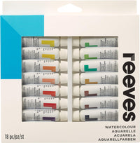 Thumbnail for Reeves Watercolour Paint Set - 18 x 12ml Pack - liquidation.store