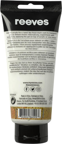 Thumbnail for Reeves White Coarse Texture Gel 200ml - liquidation.store