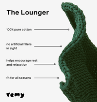 Thumbnail for REMY Knitted Weighted Blanket - Forest Green (6.3KG) - liquidation.store