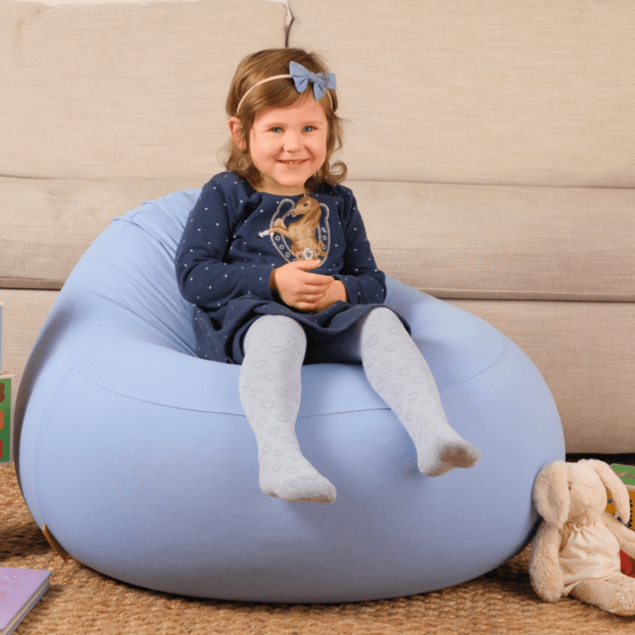 Remy Mini Pod Bean Bag - Light Blue - liquidation.store
