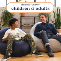 Thumbnail for Remy Pod Bean Bag - Charcoal Black (Large) - liquidation.store