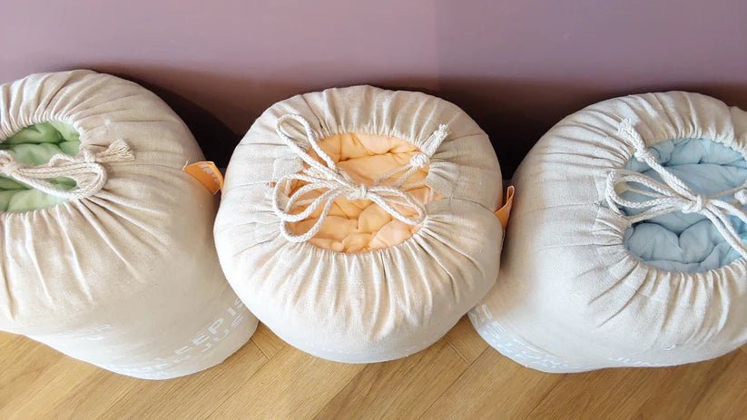 Remy Sleep 100% Cotton Weighted Blankets - The Junior (Minty Green - 3KG) - liquidation.store