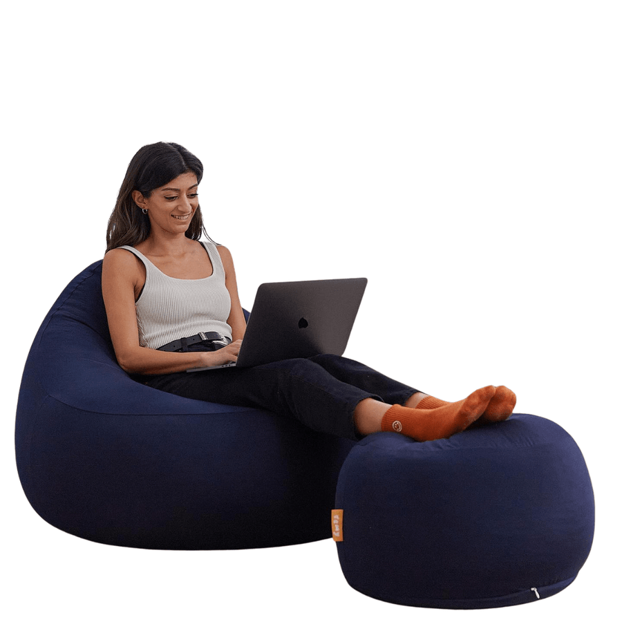 Remy Soft Footrest - Charcoal - liquidation.store