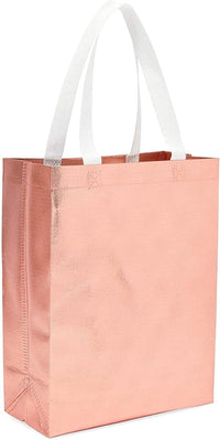 Reusable Grocery Tote Bag for Shopping (Large Rose Gold 20 Pack) - liquidation.store