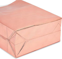 Reusable Grocery Tote Bag for Shopping (Large Rose Gold 20 Pack) - liquidation.store