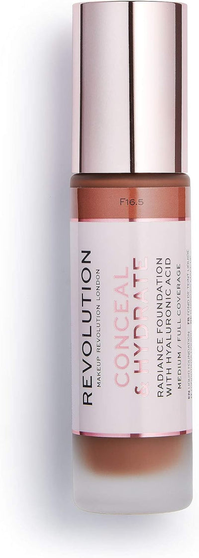Revolution Conceal & Hydrate Foundation - F16.5 - liquidation.store