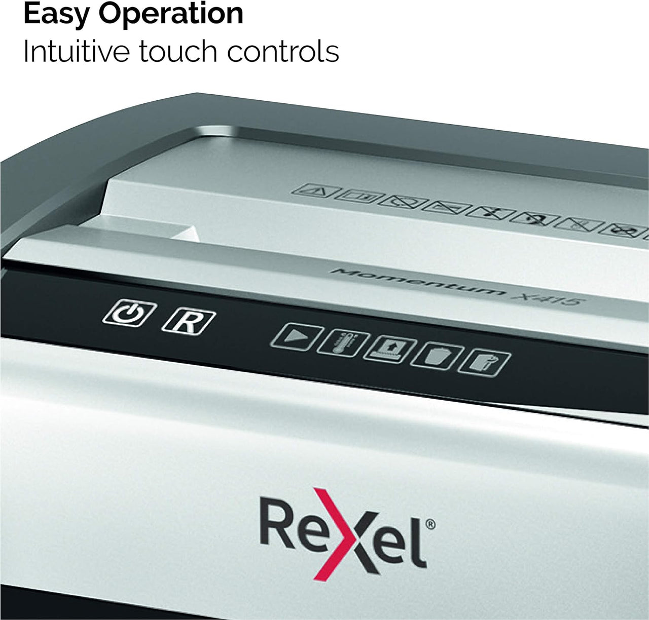 Rexel Momentum X415 Cross Cut Paper Shredder - liquidation.store