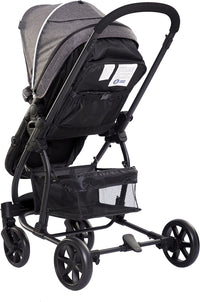 Thumbnail for Ricco 2 in 1 Foldable Pram with Reversible Seat - Black - liquidation.store