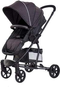 Thumbnail for Ricco 2 in 1 Foldable Pram with Reversible Seat - Black - liquidation.store