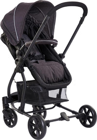 Thumbnail for Ricco 2 in 1 Foldable Pram with Reversible Seat - Black - liquidation.store