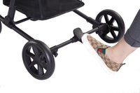 Thumbnail for Ricco 2 in 1 Foldable Pram with Reversible Seat - Black - liquidation.store