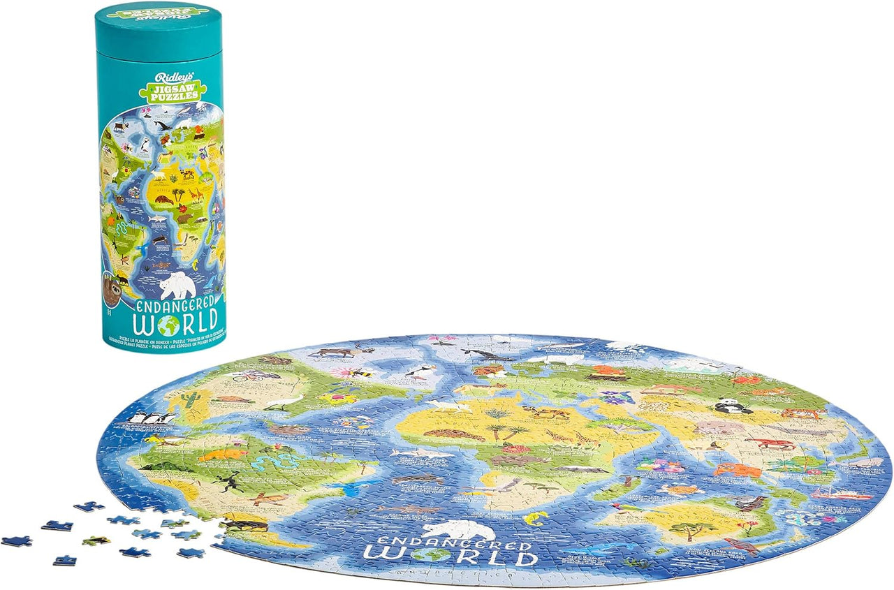 Ridley's Endangered World Jigsaw Puzzle - liquidation.store