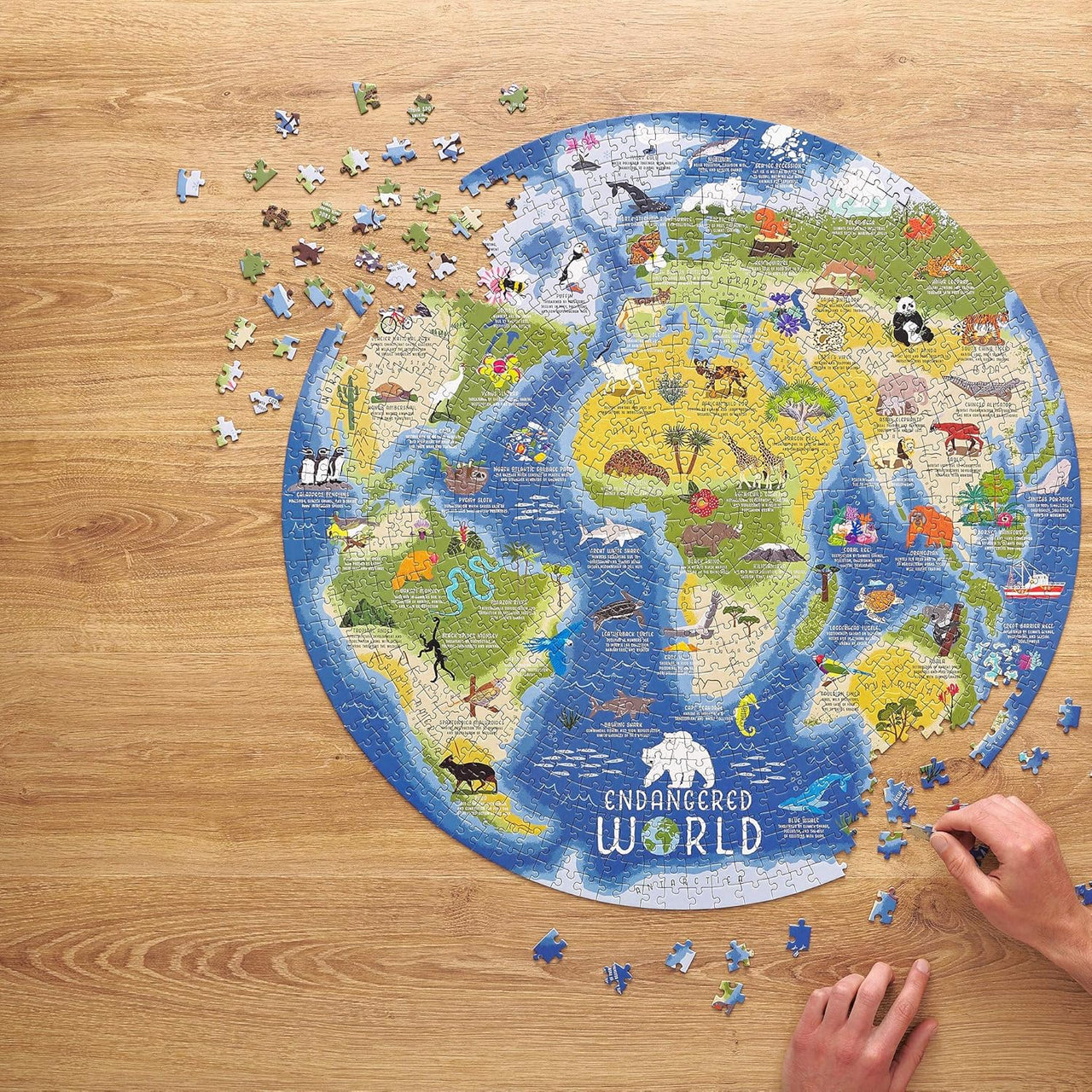 Ridley's Endangered World Jigsaw Puzzle - liquidation.store