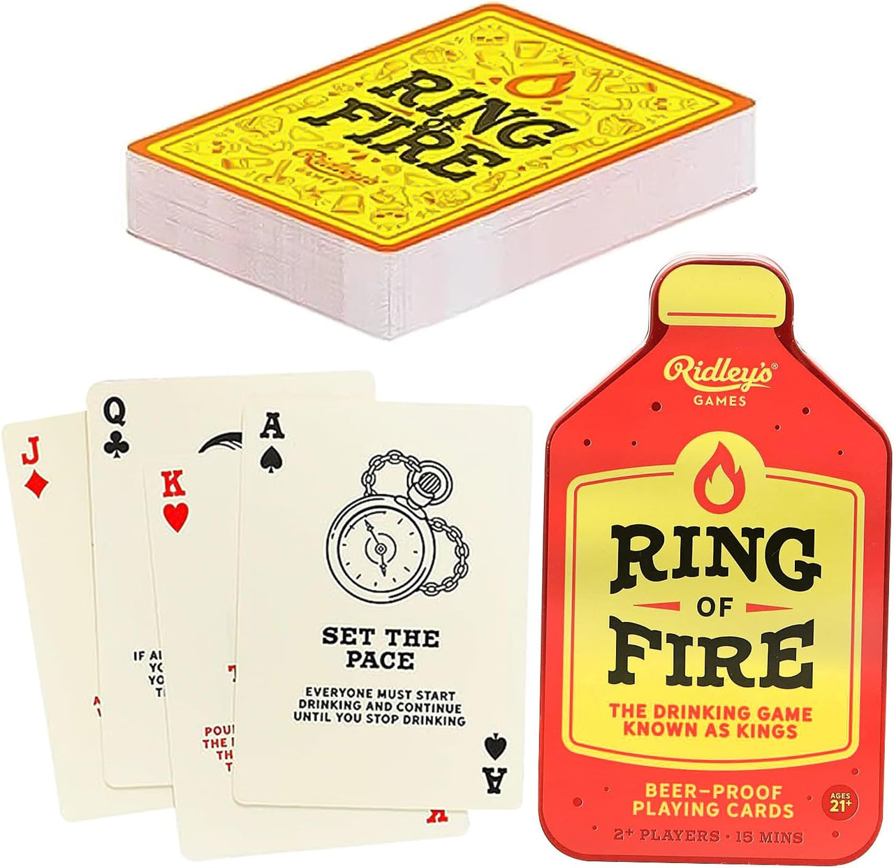 Ridley's Ring Of Fire Playing Cards - Age 18+ - liquidation.store