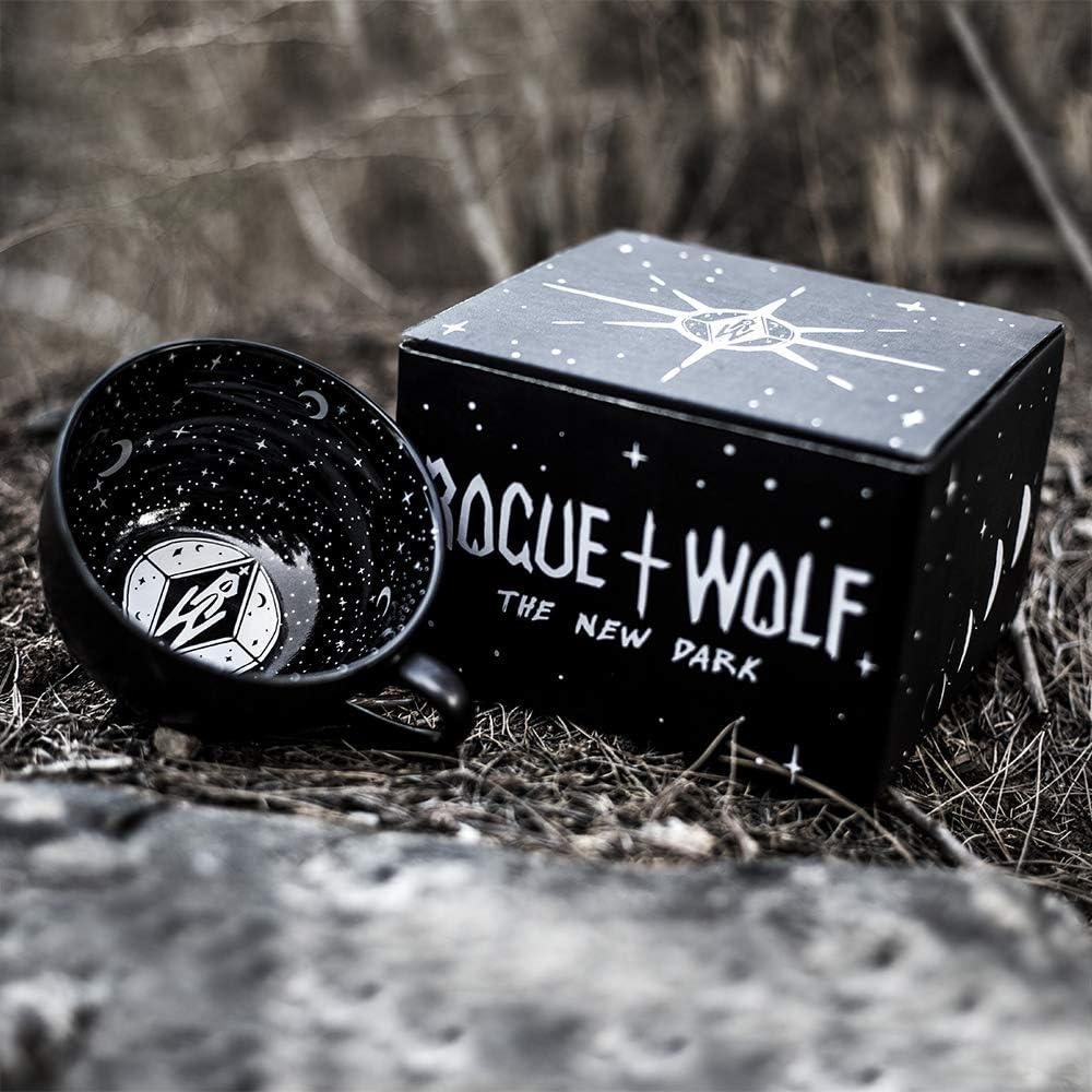 Rogue + Wolf Midnight Large Coffee Mug in Gift Box - 500ml - liquidation.store