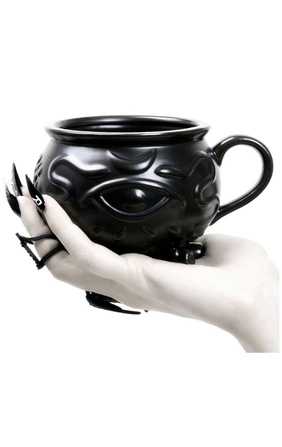 Rogue & Wolf Witch Cauldron Mug - Black Gothic - 400ml - liquidation.store