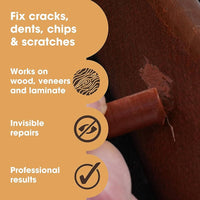 Thumbnail for Ronseal Wooden Floor Repair Sticks - Light Wood - liquidation.store
