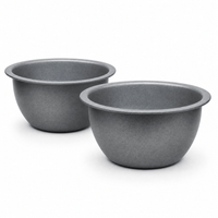 Round Non Stick Pudding Dish - 2 Pack (9CM) - liquidation.store