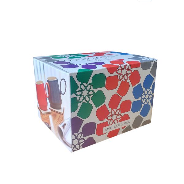 Fairmont & Main Sea Green Mugs - Retro Flared (Set of 4) RT38SG