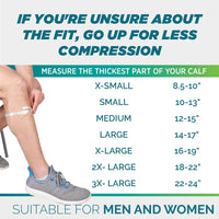 Thumbnail for Run Forever Calf Compression Sleeves - Medium (Nude) - liquidation.store