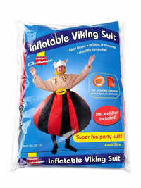 Inflatable Viking Fancy Dress Costume