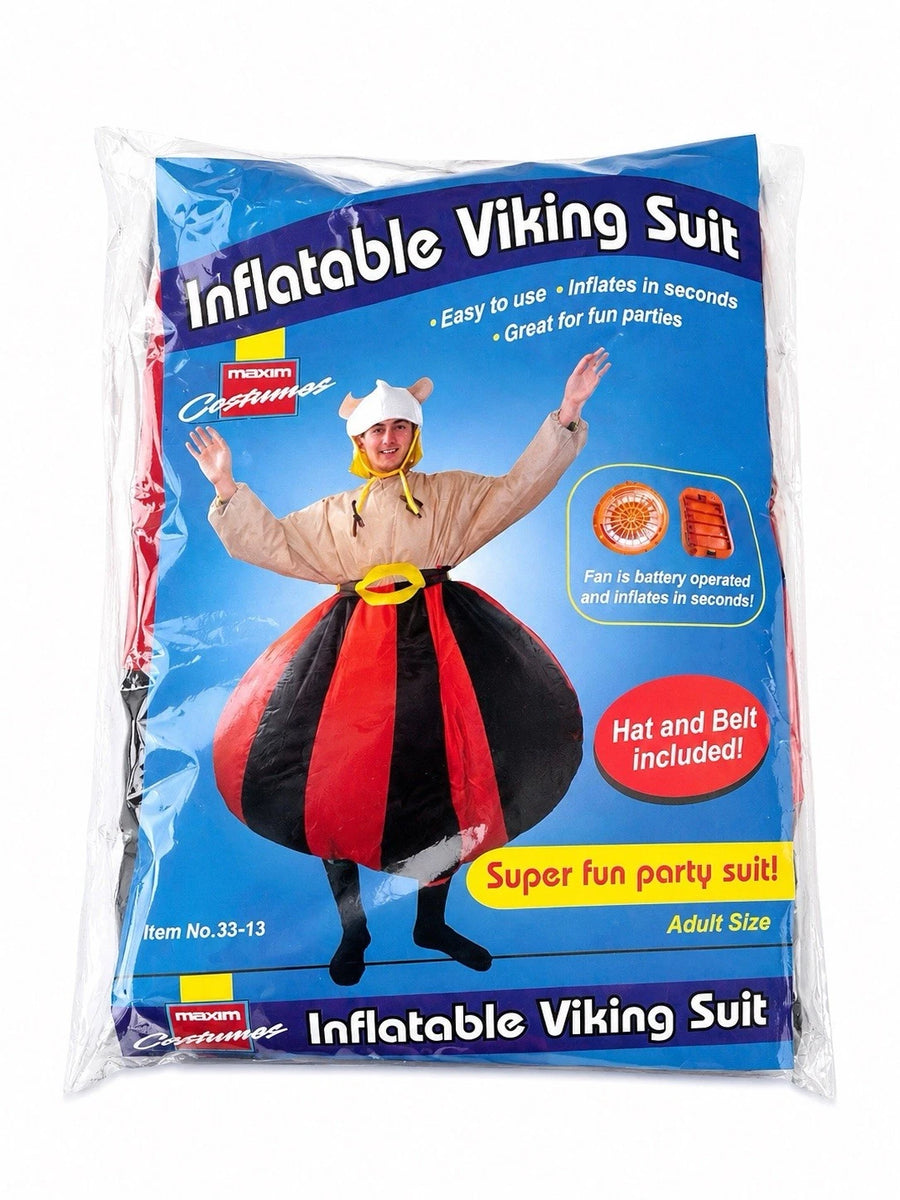 Inflatable Viking Fancy Dress Costume