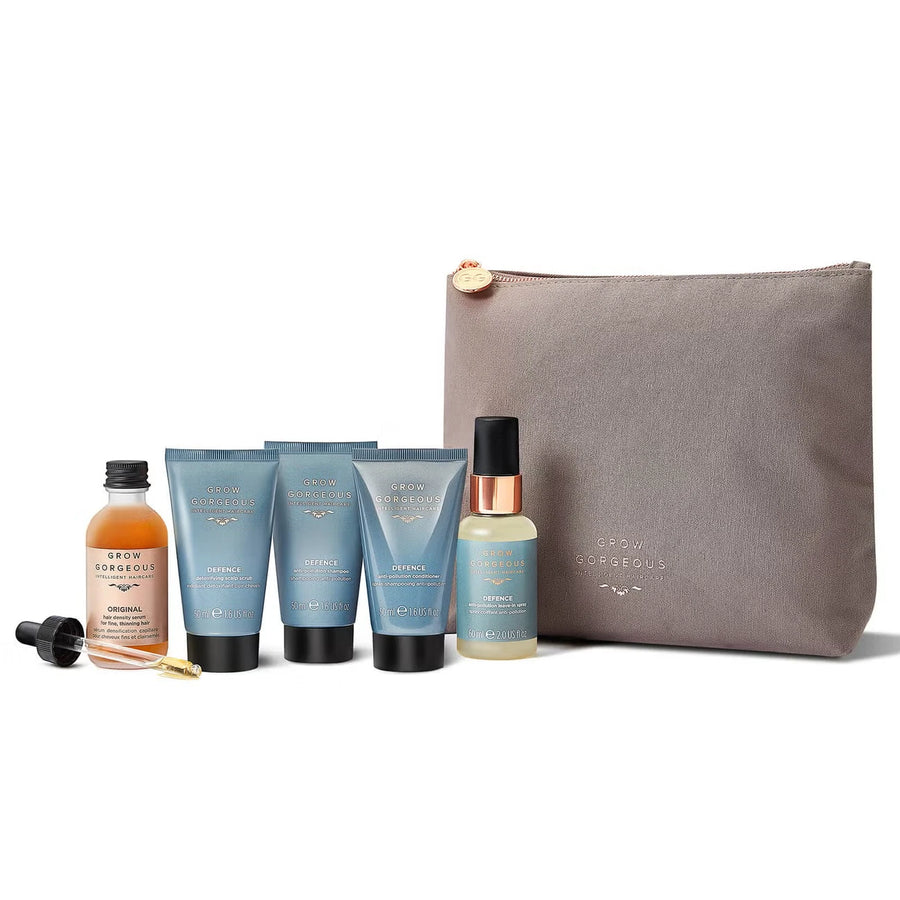 Grow Gorgeous Defence Density Discovery Kit – Anti-Pollution Hair Care Set