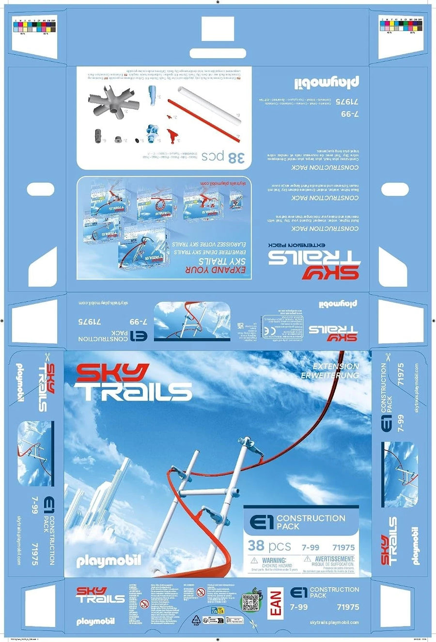 Playmobil 71975 Sky Trails Construction Pack (E1)