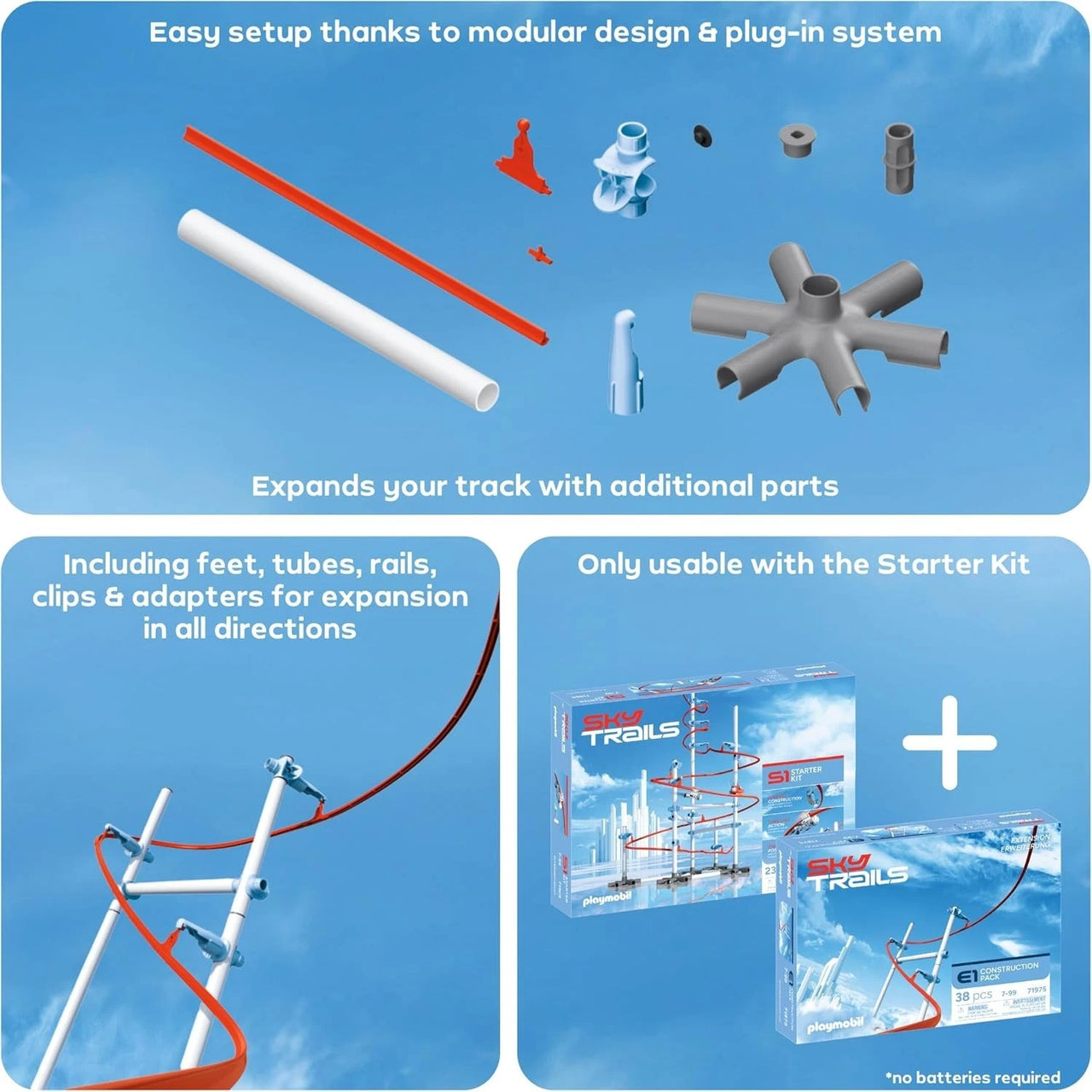 Playmobil 71975 Sky Trails Construction Pack (E1)