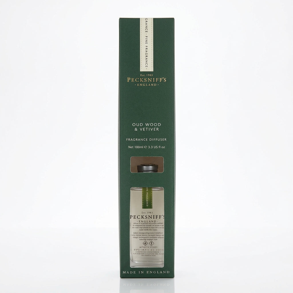 Pecksniffs Oud Wood & Vetiver Reed Diffuser - 100ml
