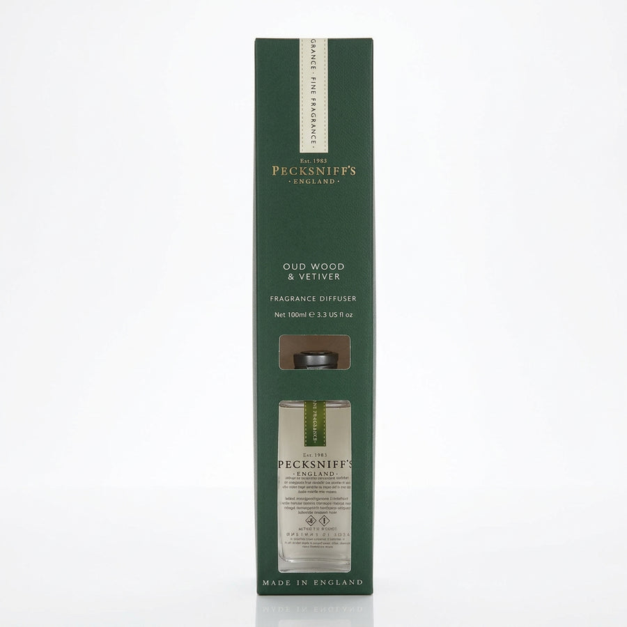 Pecksniffs Oud Wood & Vetiver Reed Diffuser - 100ml