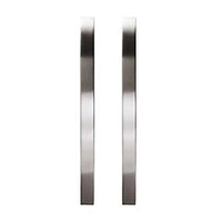Sabaku Stainless Steel Effect Bow Handle Set - 2 handles - liquidation.store