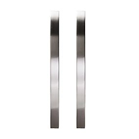 Sabaku Stainless Steel Effect Bow Handle Set - 2 handles - liquidation.store