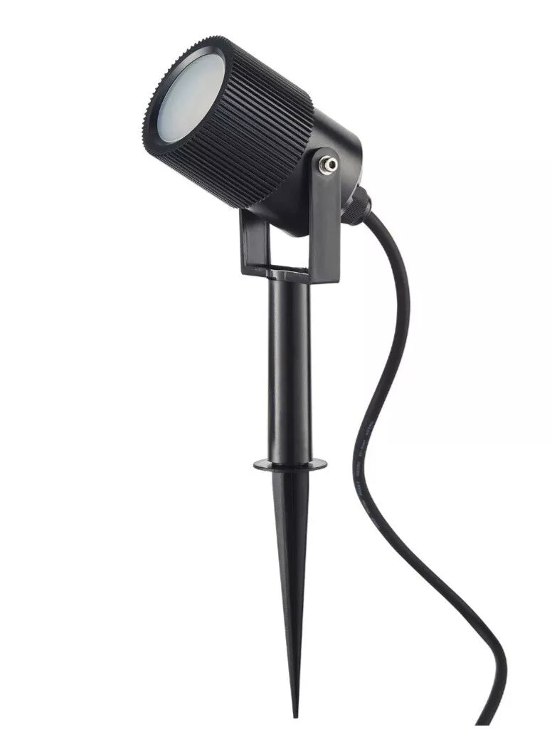 Saxby TELESTO Polycarbonate Spike Light - Black Finish - liquidation.store