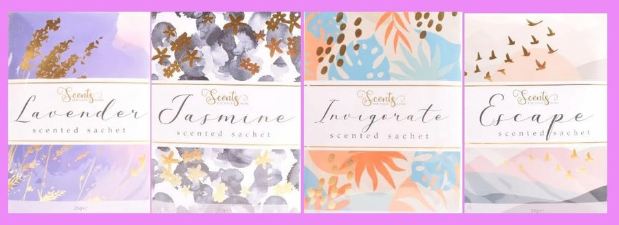 Scents For Your Home Scented Sachets Set - 4 Pack - liquidation.store