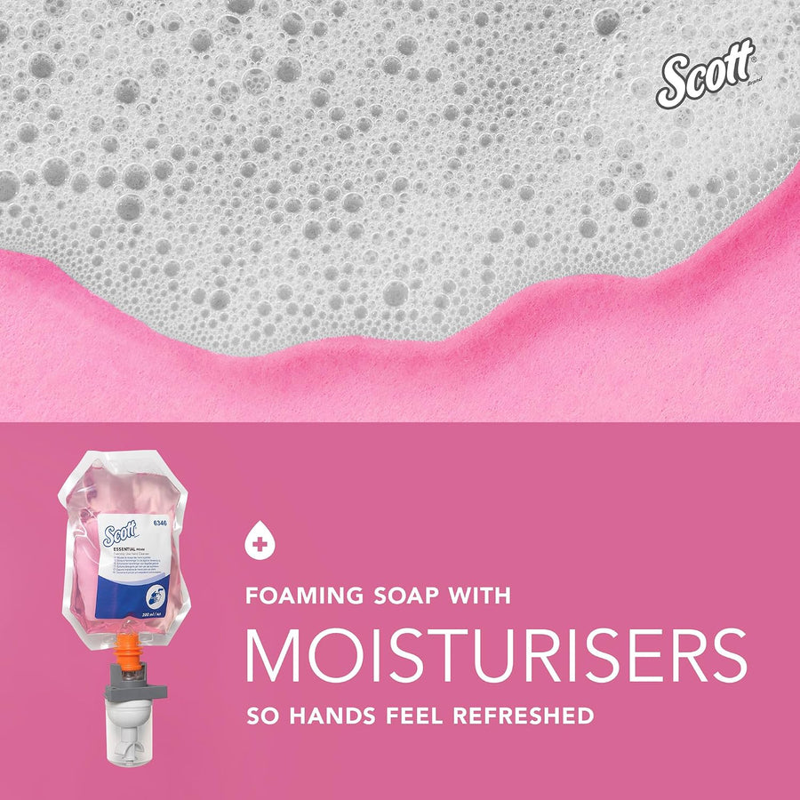 Scott Essentials Foam Everyday Hand Cleanser 200ml x 12 - liquidation.store