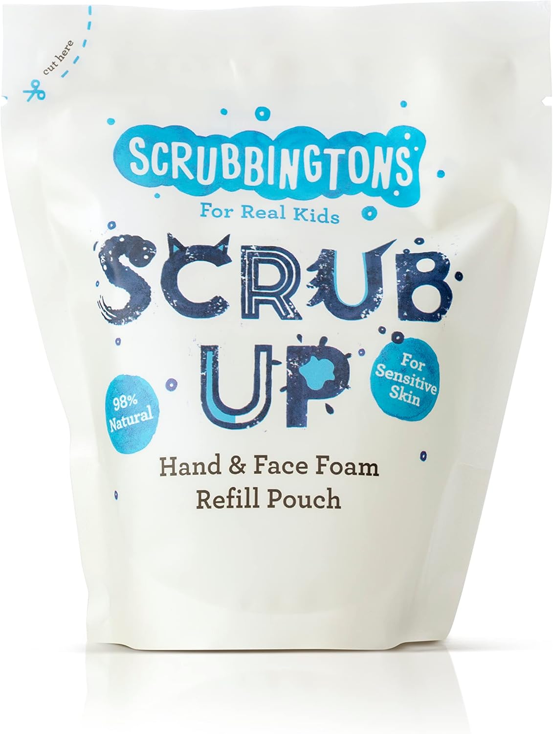 Scrubbingtons Children's Foaming Hand & Face Wash Refill Pouch (6 Pack) - liquidation.store