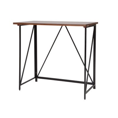 Seponi Ready assembled Matt walnut effect Folding Desk