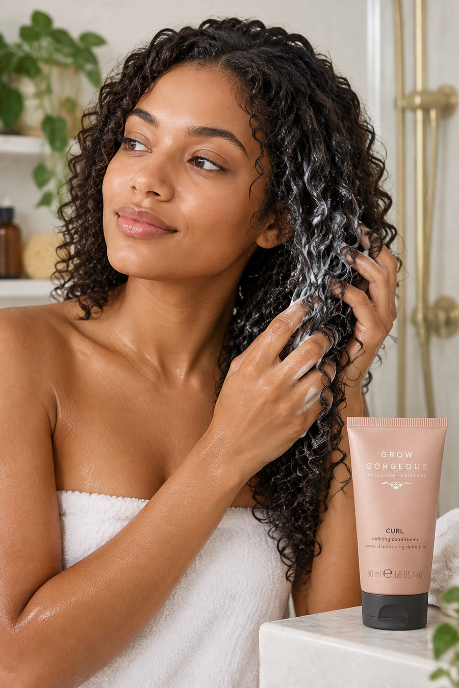 Grow Gorgeous Curl Defining Cleansing Conditioner - 50ml Travel Size