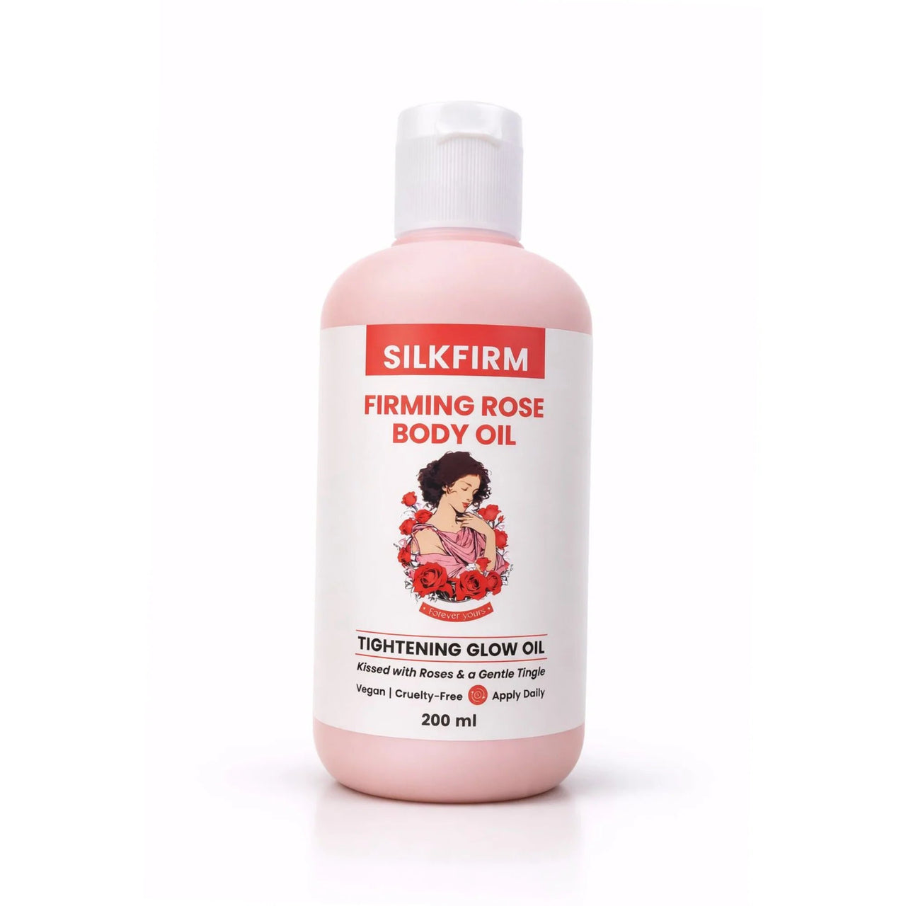 Silkfirm Anti-Cellulite Rose Body Oil - 200ml - liquidation.store