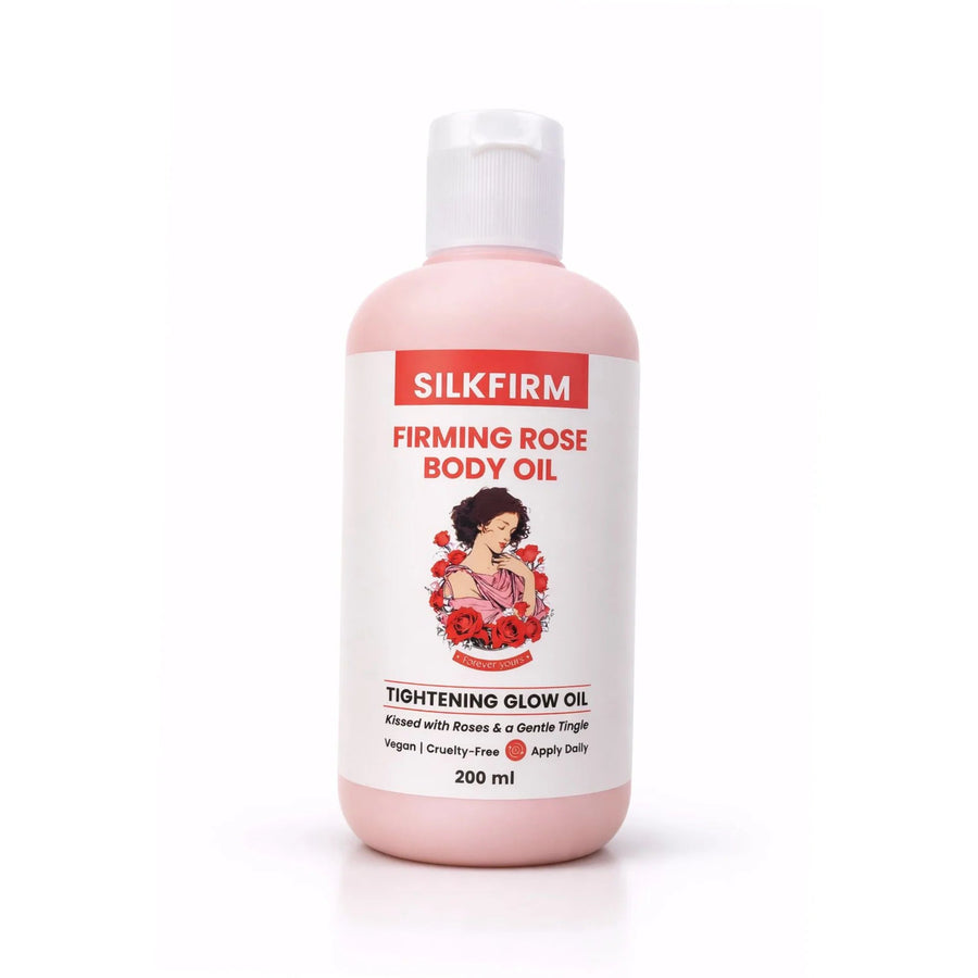 Silkfirm Anti-Cellulite Rose Body Oil - 200ml - liquidation.store