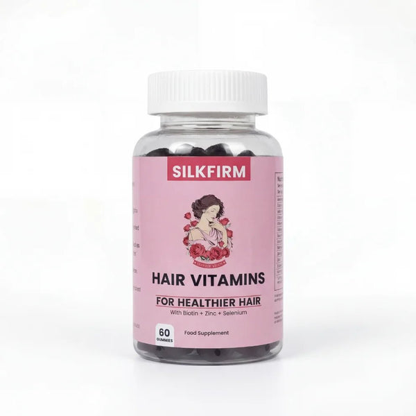 Silkfirm Hair Vitamins Gummies - Watermelon Flavour (60 Gummies) - liquidation.store