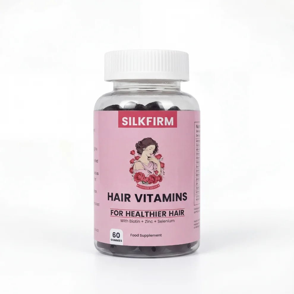 Silkfirm Hair Vitamins Gummies - Watermelon Flavour (60 Gummies) - liquidation.store