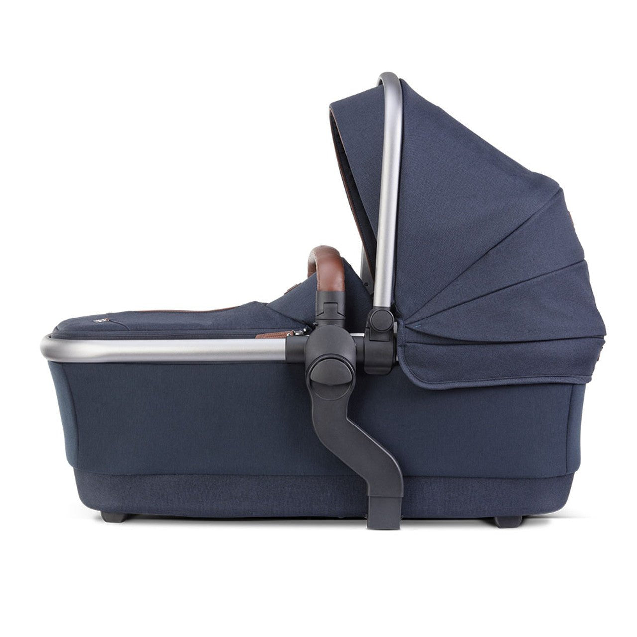 Silver Cross Wave Indigo Tandem Carrycot with Hood and Apron - liquidation.store