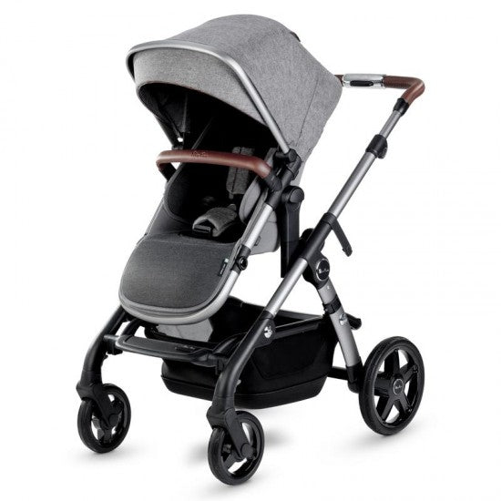 Silver Cross Wave Pram Pushchair with Tandem - Zinc - liquidation.store