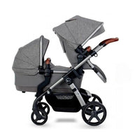 Thumbnail for Silver Cross Wave Pram Pushchair with Tandem - Zinc - liquidation.store