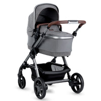 Thumbnail for Silver Cross Wave Zinc Tandem Carrycot with Hood and Apron - liquidation.store