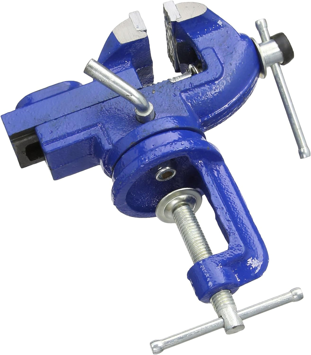 Silverline Table Vice with Swivel Base 50 mm - liquidation.store