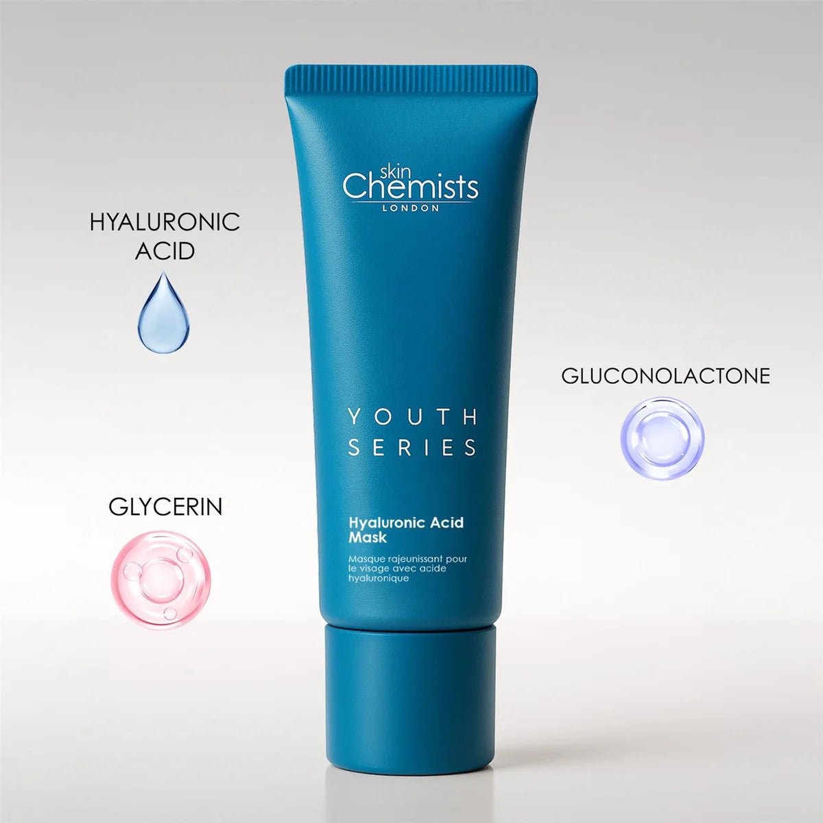 Skin Chemist Youth Series 1% Hyaluronic Acid Mask 50ml - liquidation.store